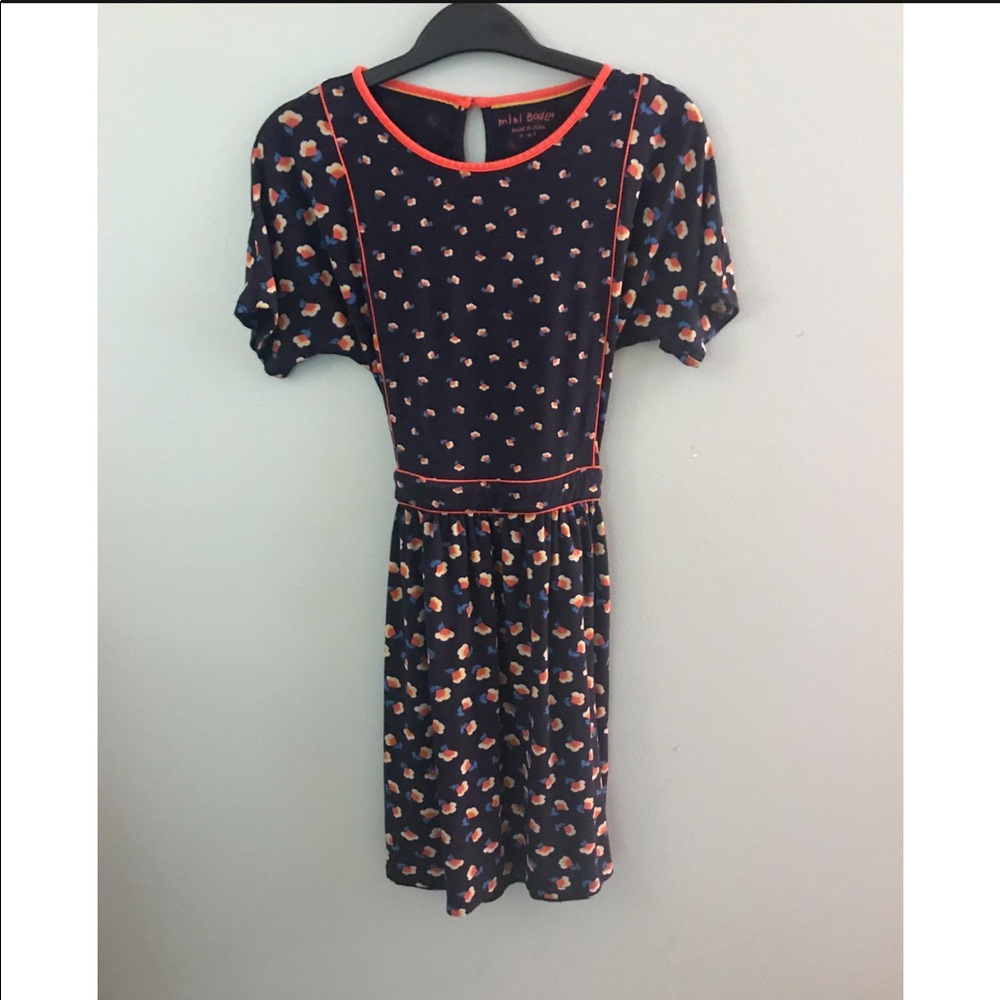 Mini Boden Jersey Floral Dress